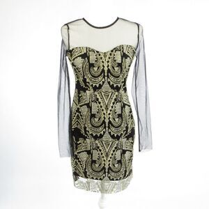 Latiste By Amy black sheath dress M